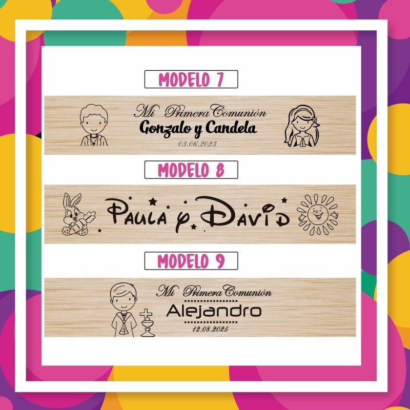 MIKADO MADERA COMUNIONES