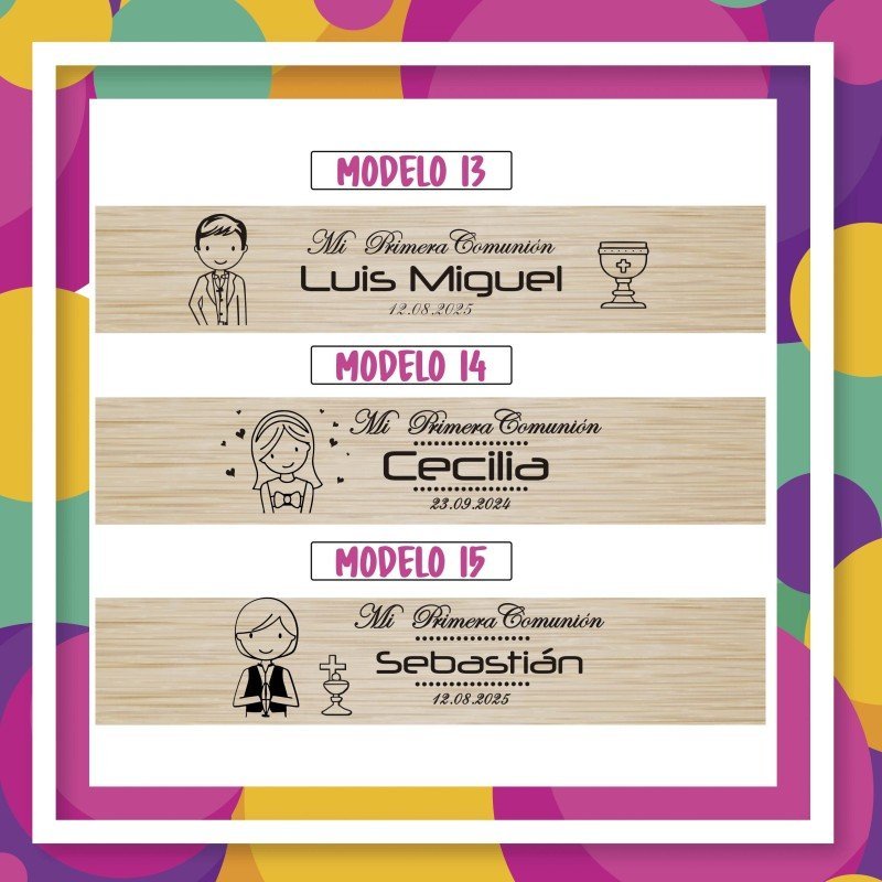 MIKADO MADERA COMUNIONES