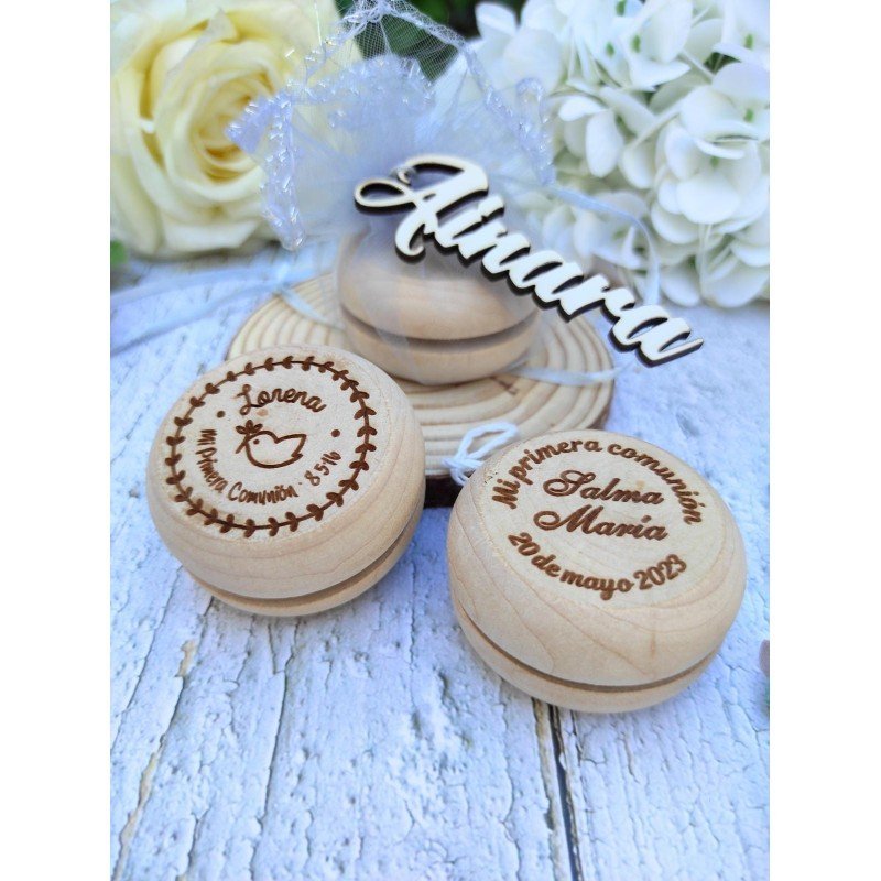 YOYO MADERA COMUNIONES