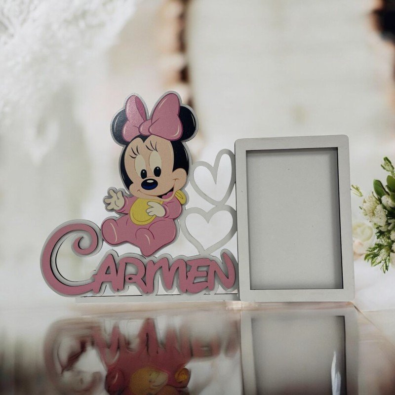 PORTA FOTOS MINNIE BEBÉ