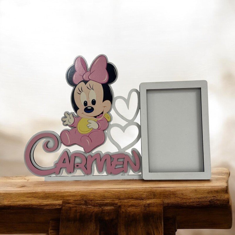 PORTA FOTOS MINNIE BEBÉ