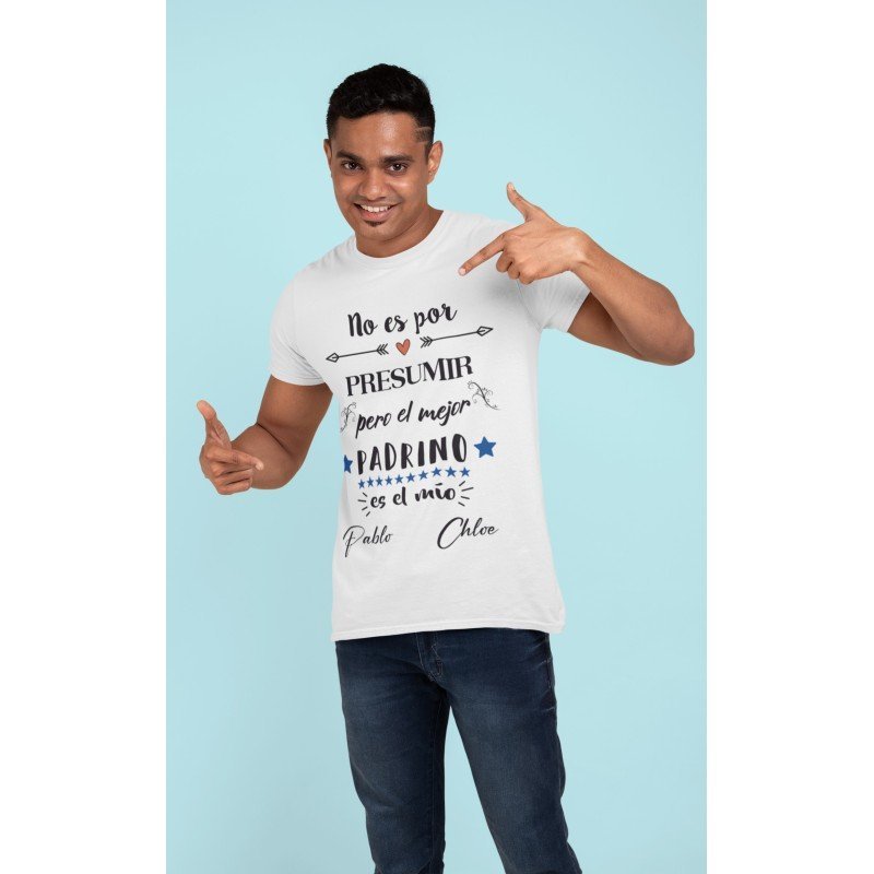 CAMISETA PRESUMIR DE PADRINO