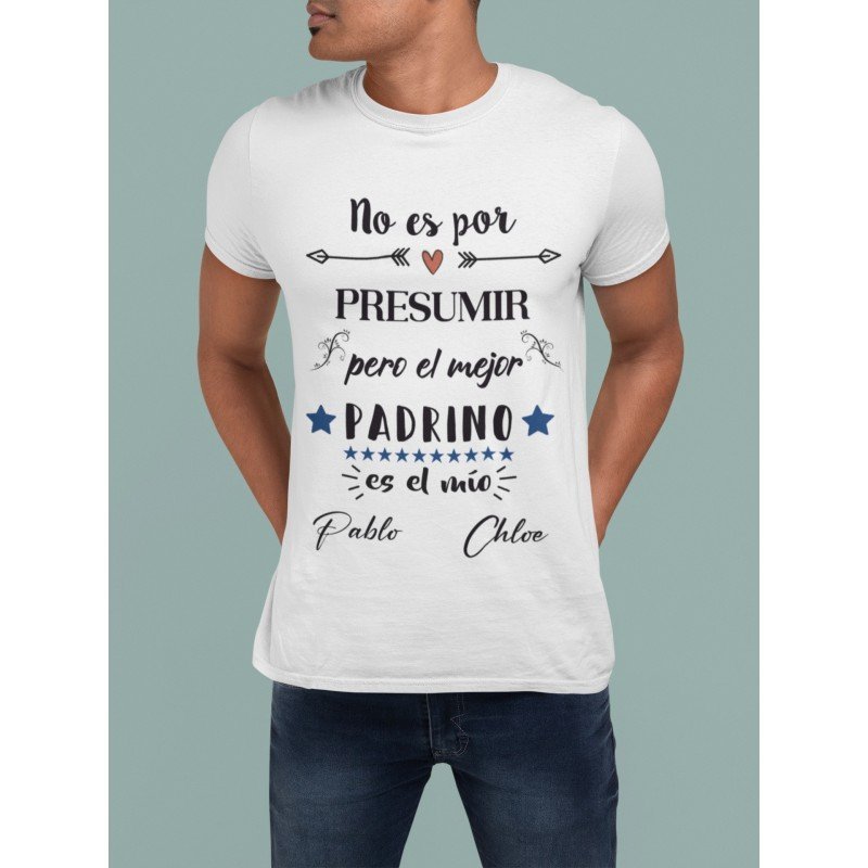 CAMISETA PRESUMIR DE PADRINO