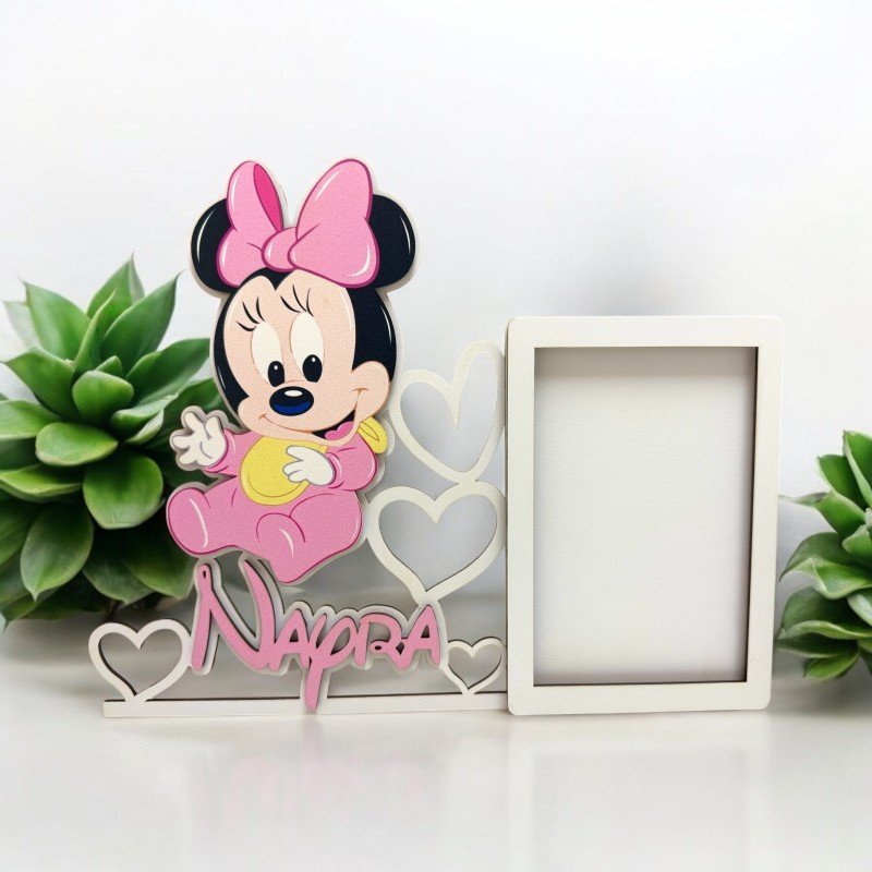 PORTA FOTOS MINNIE BEBÉ