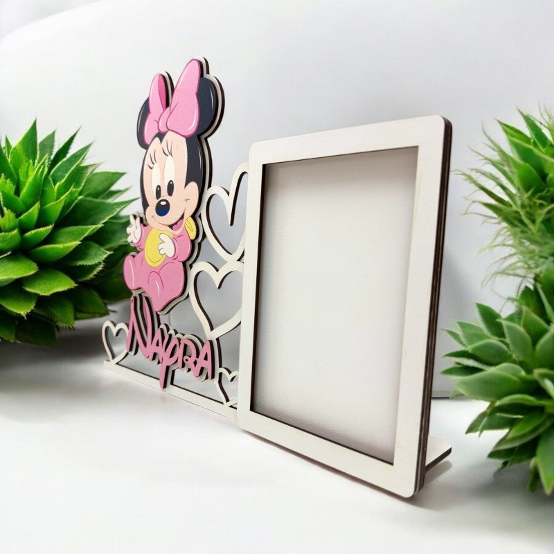 PORTA FOTOS MINNIE BEBÉ