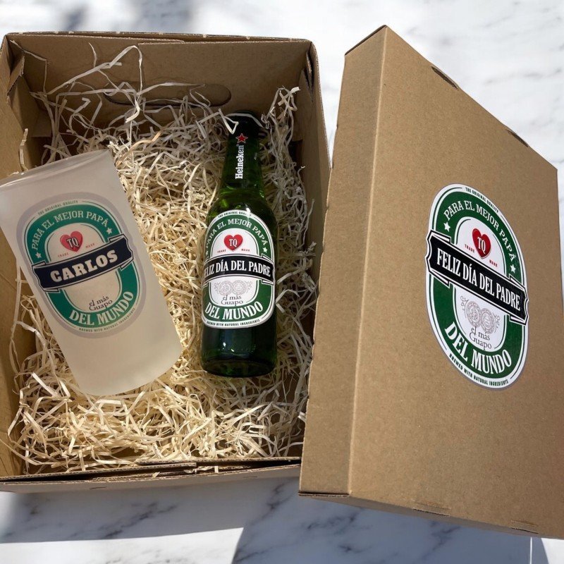 PACK JARRA + CERVEZA HEINEKEN