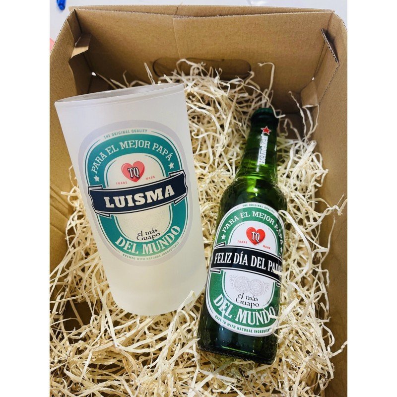 PACK JARRA + CERVEZA HEINEKEN