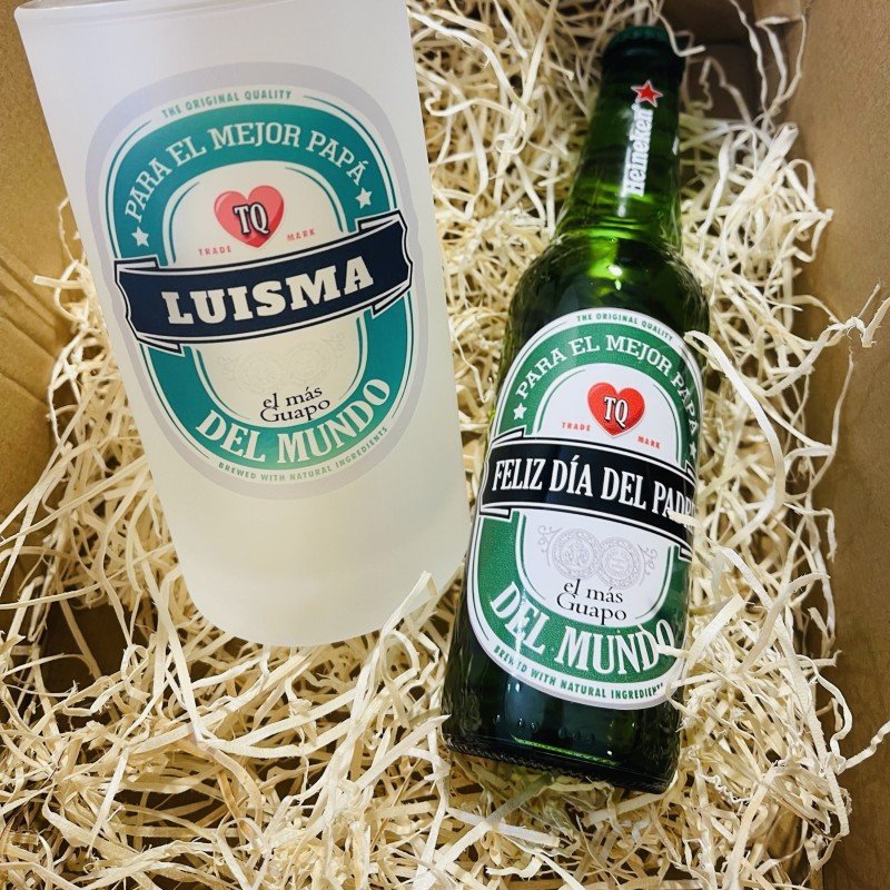 PACK JARRA + CERVEZA HEINEKEN