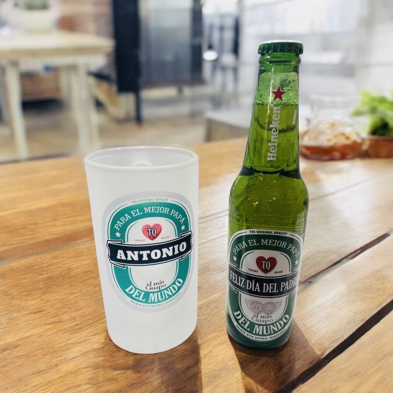 PACK JARRA + CERVEZA HEINEKEN