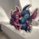 CUADRO DE FIRMAS STITCH Y ÁNGEL