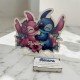 CUADRO DE FIRMAS STITCH Y ÁNGEL