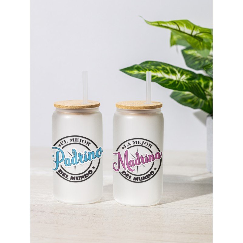 VASO CON PAJITA PADRINOS