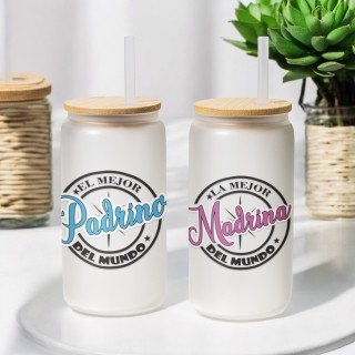 VASO CON PAJITA PADRINOS