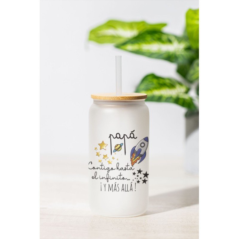 VASO CON PAJITA INFINITO