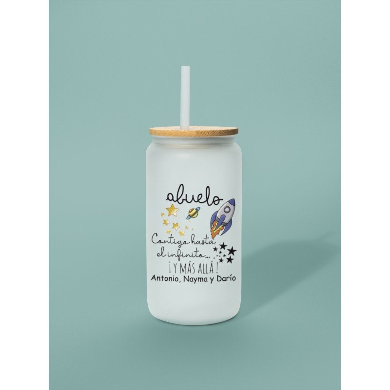 VASO CON PAJITA INFINITO