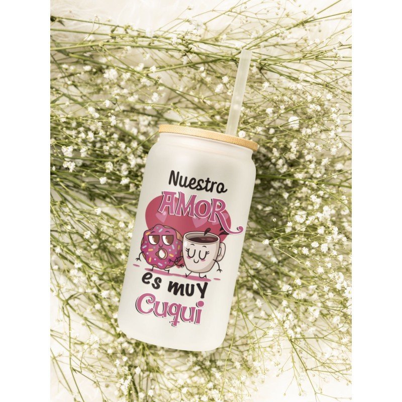 VASO CON PAJITA AMOR CUQUI