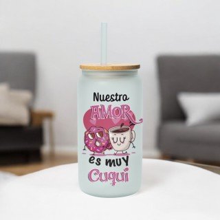 VASO CON PAJITA AMOR CUQUI