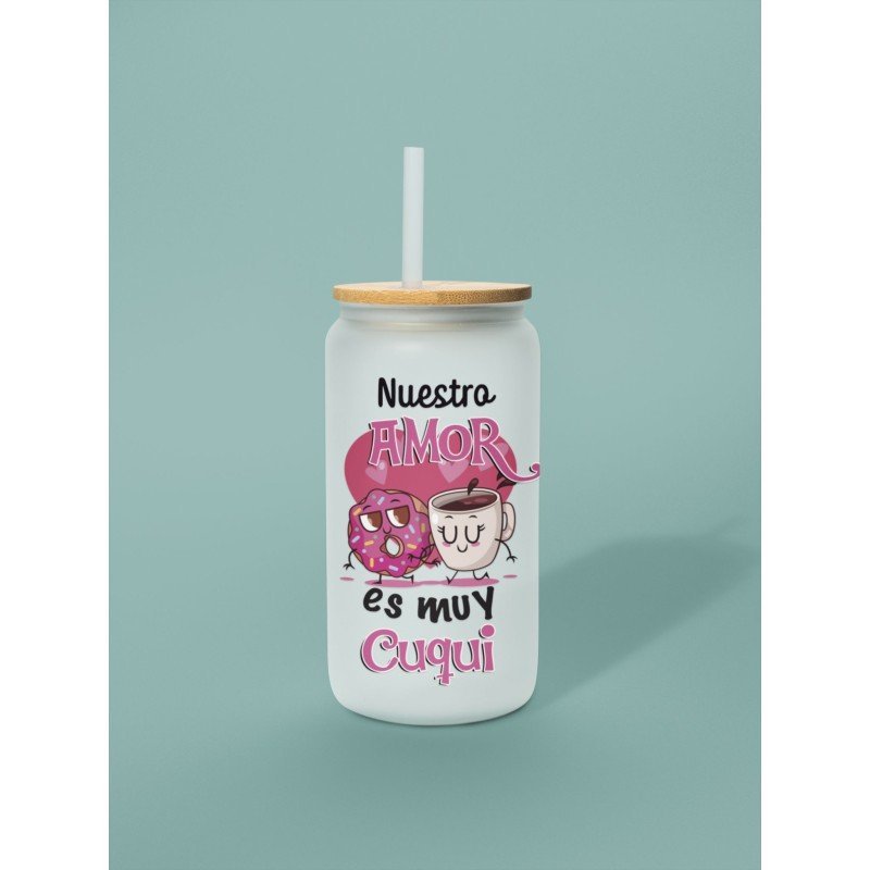 VASO CON PAJITA AMOR CUQUI
