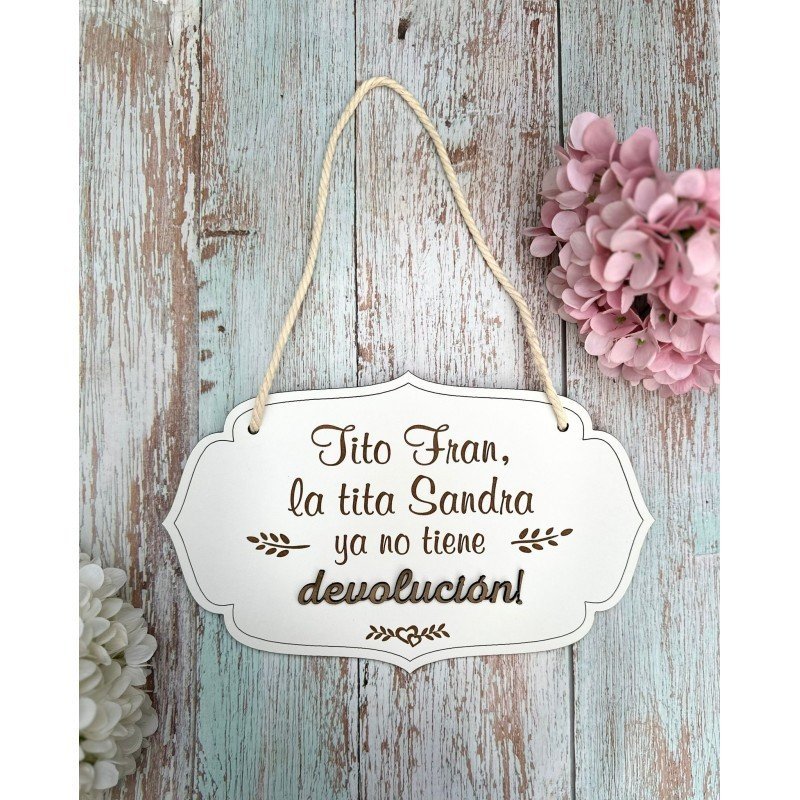 LETREROS DE BODA