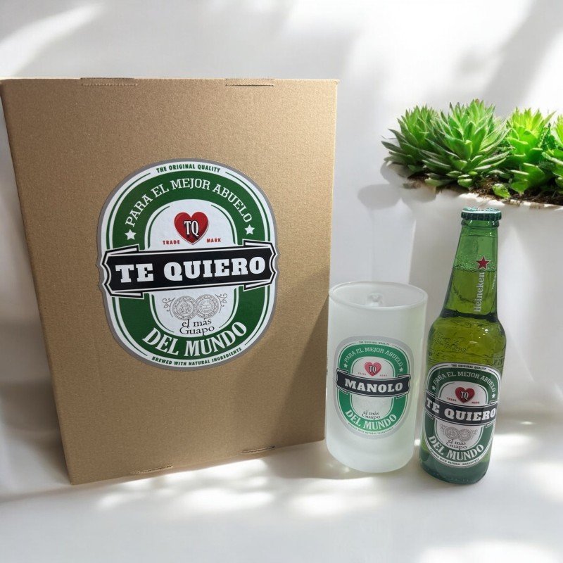 PACK JARRA + CERVEZA HEINEKEN