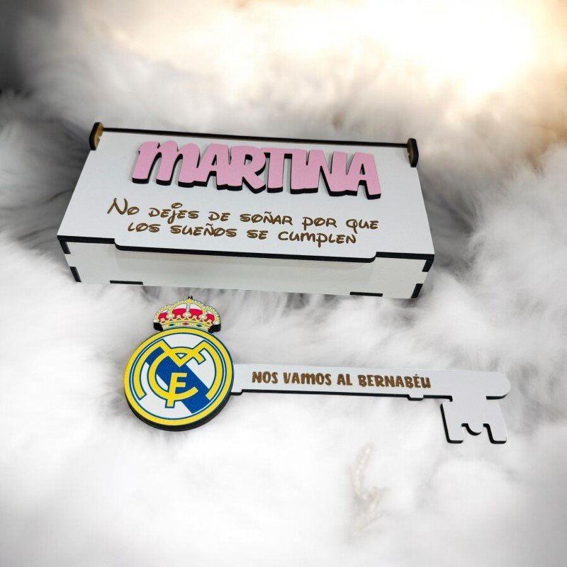 LLAVE COLOR MADRID BERNABÉU