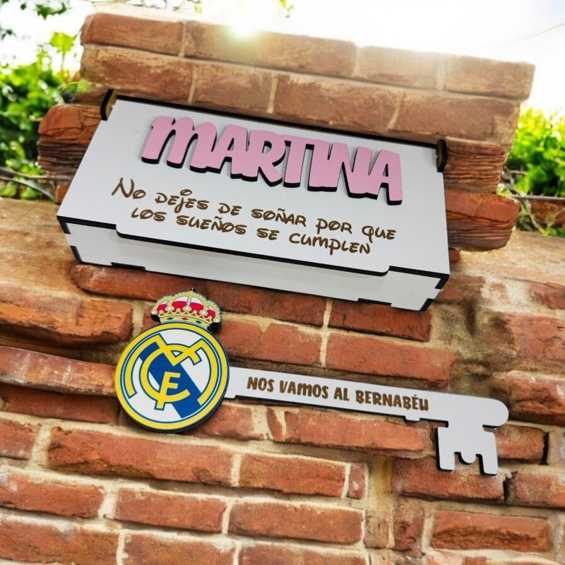 LLAVE COLOR MADRID BERNABÉU