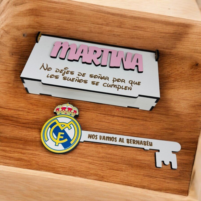 LLAVE COLOR MADRID BERNABÉU