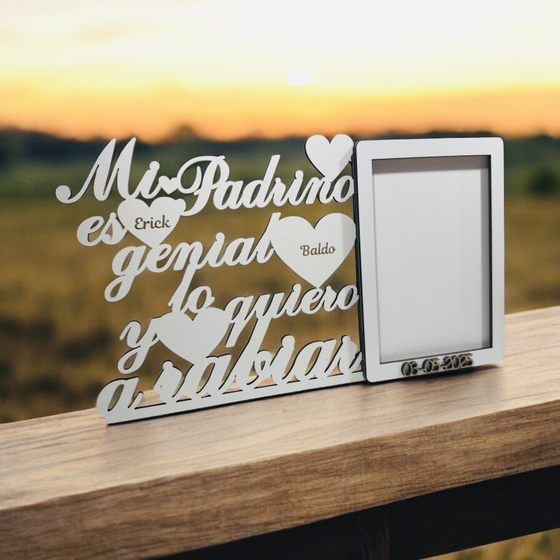 PORTA FOTOS MI PADRINO ES GENIAL