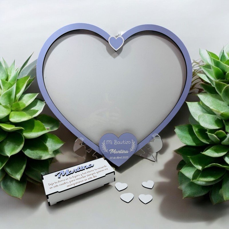 CUADRO DE FIRMAS CORAZÓN