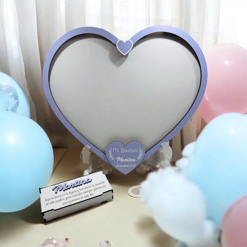 CUADRO DE FIRMAS CORAZÓN