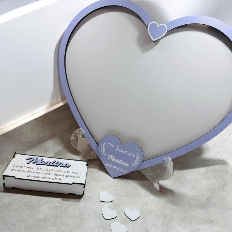 CUADRO DE FIRMAS CORAZÓN