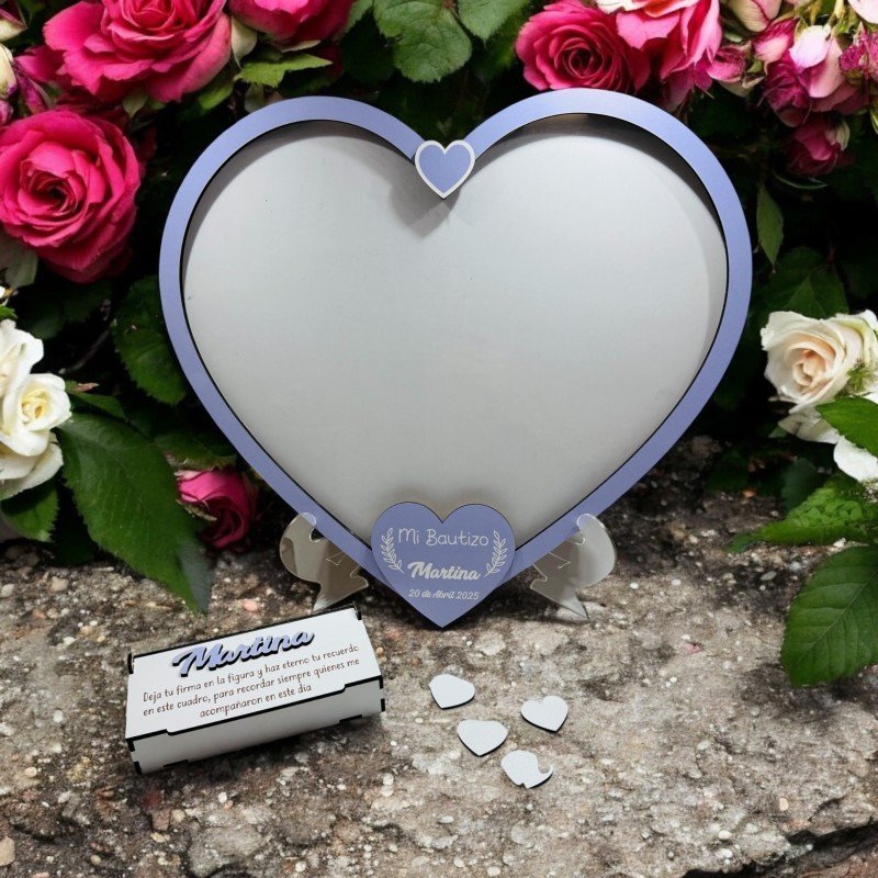 CUADRO DE FIRMAS CORAZÓN