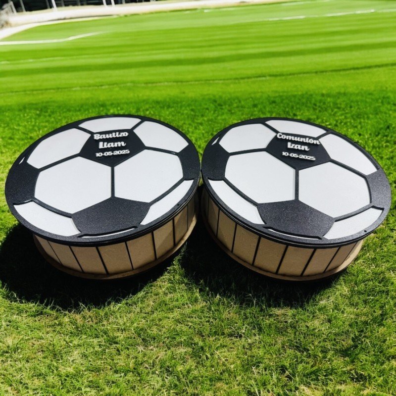 CAJA MADERA BALÓN