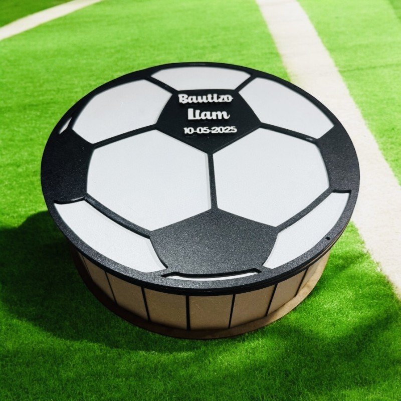 CAJA MADERA BALÓN