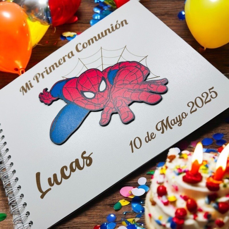 ÁLBUM COMUNIÓN SPIDERMAN