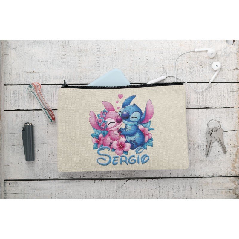 PORTATODO STITCH Y ÁNGEL