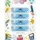 ETIQUETAS ESCOLARES LIBROS Y ROPA