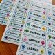 ETIQUETAS ESCOLARES LIBROS Y ROPA