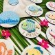 CUMPLE MESES PECECITOS DE COLORES