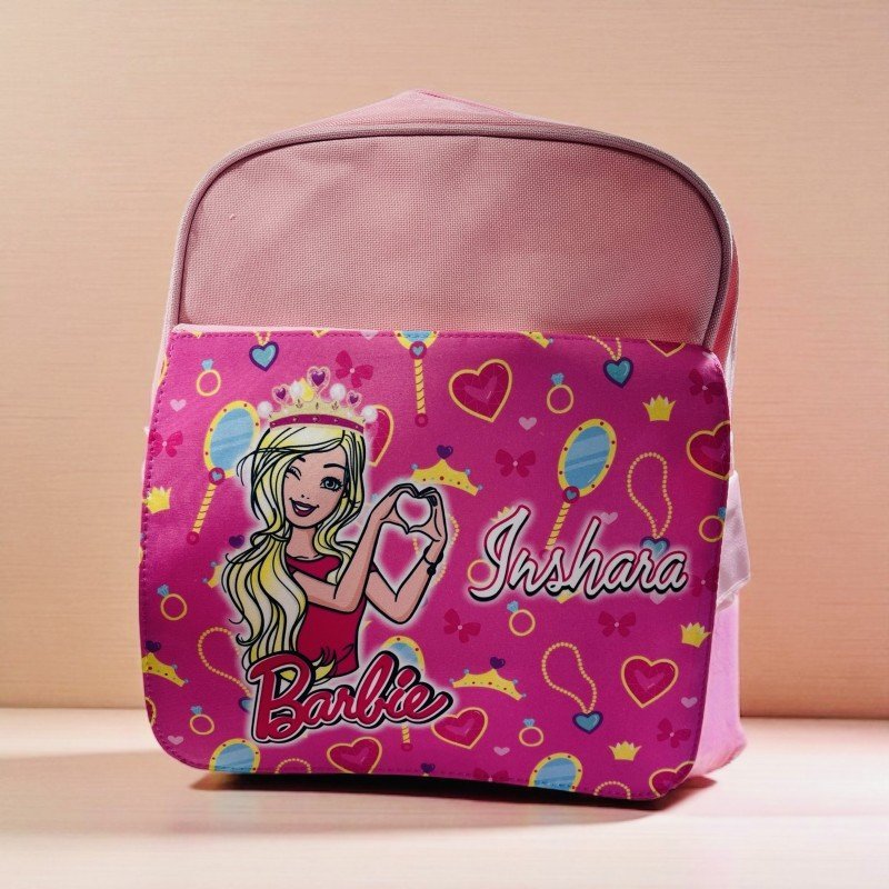 MOCHILA LONETA BARBIE CORAZÓN
