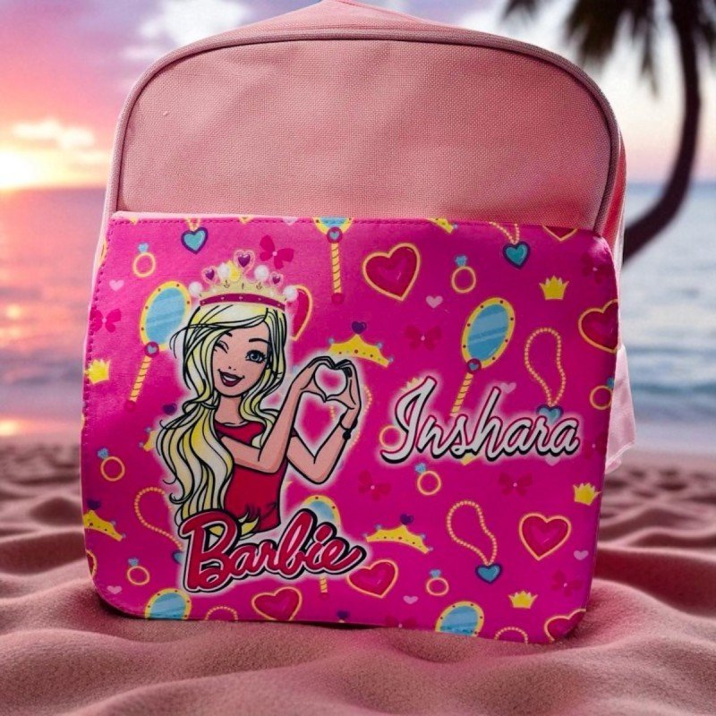 MOCHILA LONETA BARBIE CORAZÓN