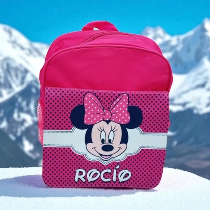 MOCHILA LONETA MINNIE LAZO