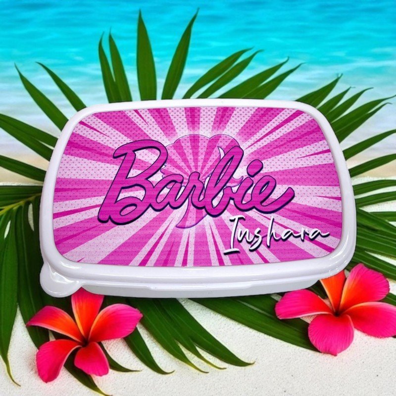FIAMBRERA LOGO BARBIE