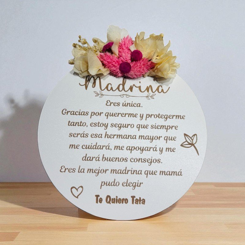 PLACA PADRINOS