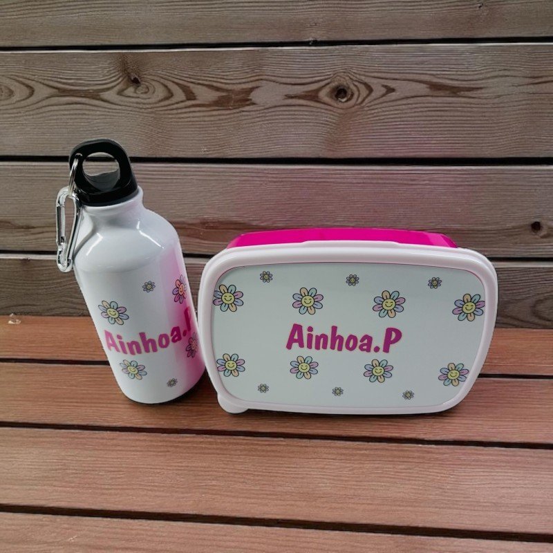 PACK FIAMBRERA + BOTELLA FLORES