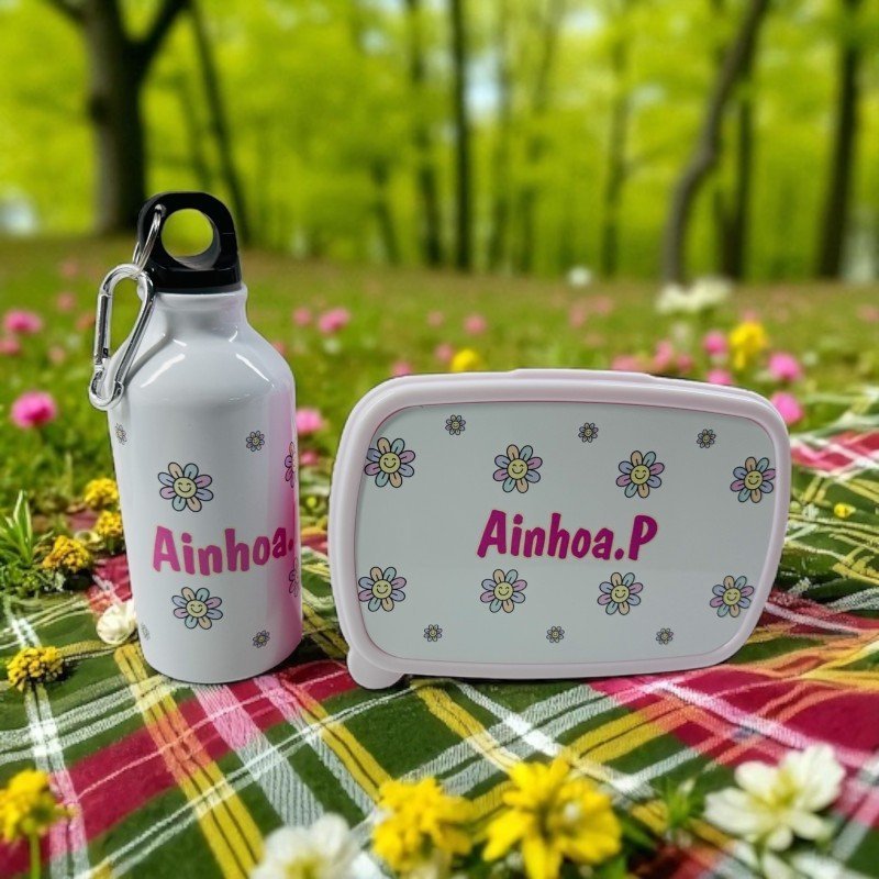 PACK FIAMBRERA + BOTELLA FLORES