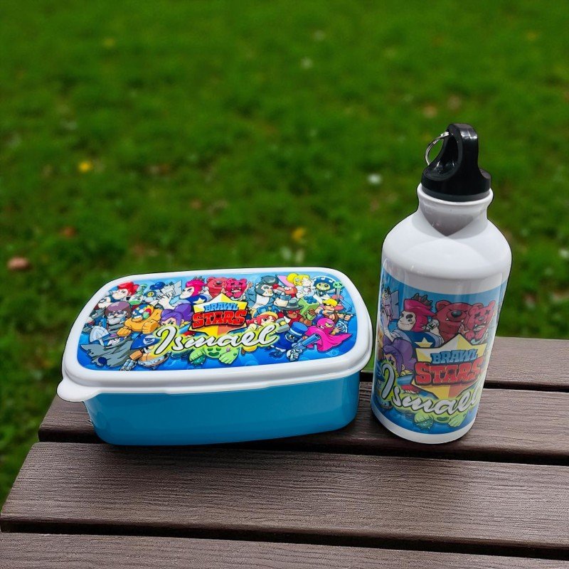 PACK FIAMBRERA + BOTELLA BRAWL STARS