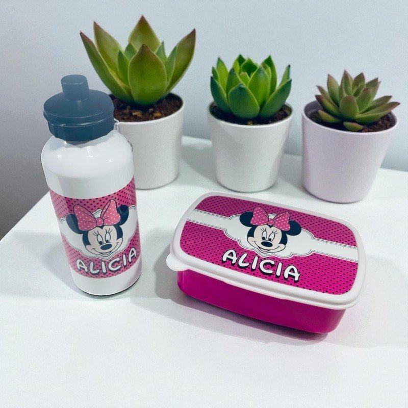 PACK FIAMBRERA + BOTELLA MINNIE