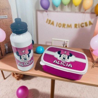 PACK FIAMBRERA + BOTELLA MINNIE