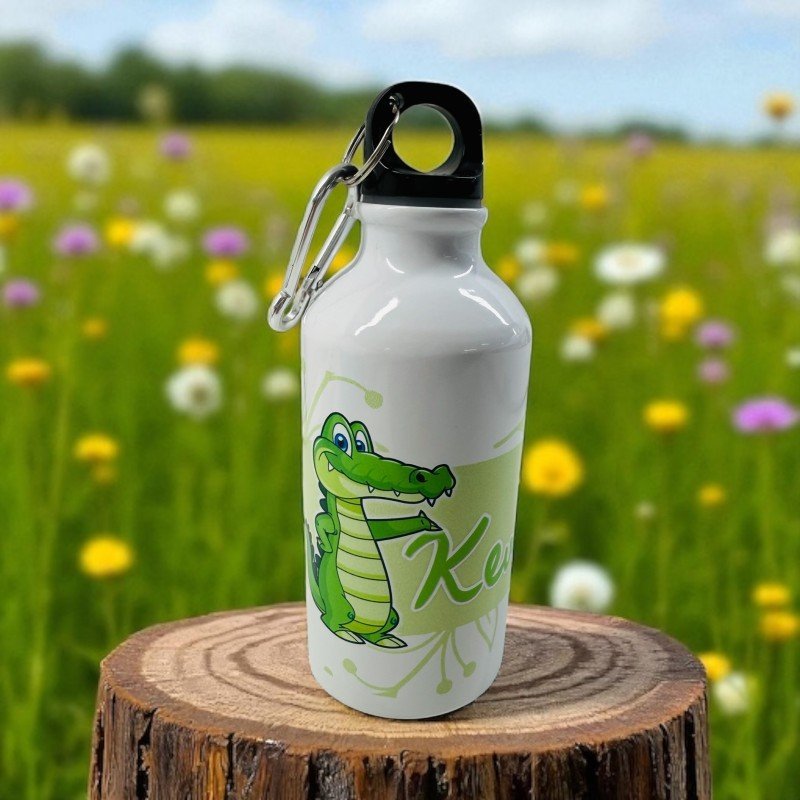 BOTELLA MOSQUETÓN COCODRILO